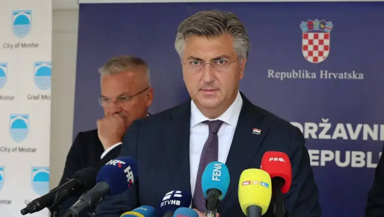 PRESS konferencija - Plenković: Promijenio se stav EU o proširenju, BiH mora iskoristiti tu priliku