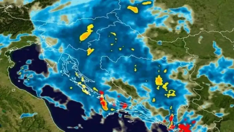 kiša evropa