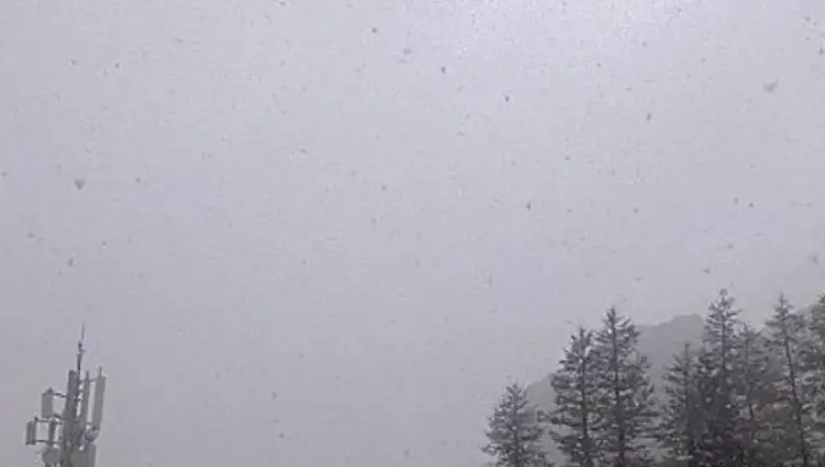 snijeg slovenija