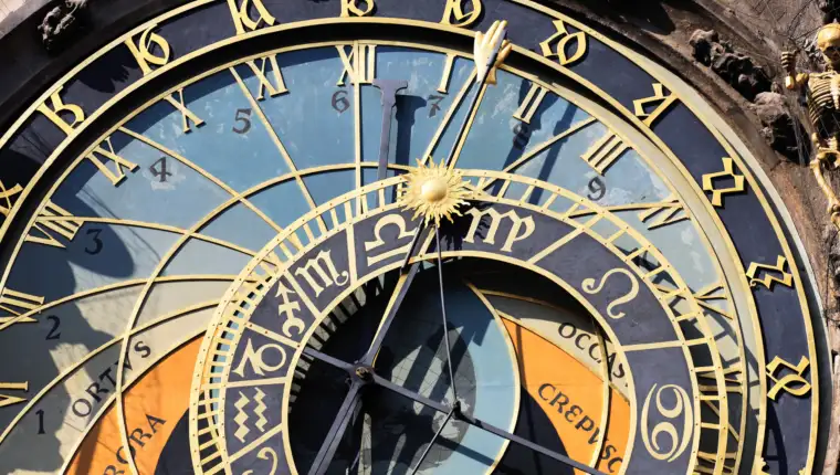 part of zodiacal clock