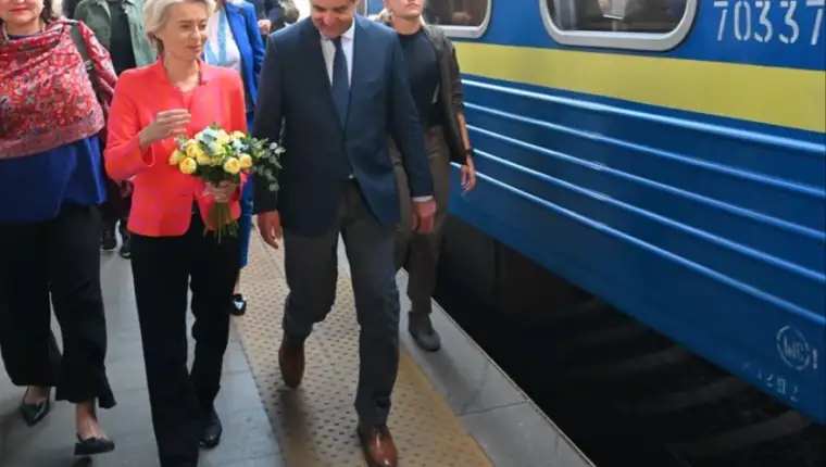 von der leyen u kijevu