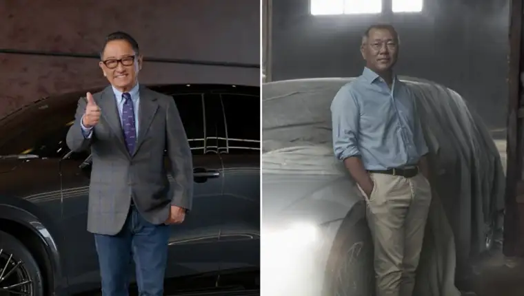 Akio toyoda Euisun Chung
