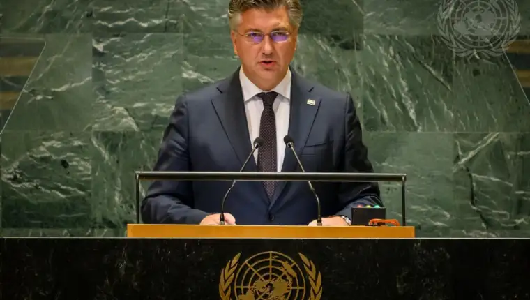 plenković un