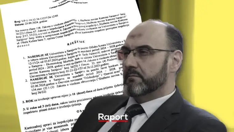 zaimovic unsa inspekcija