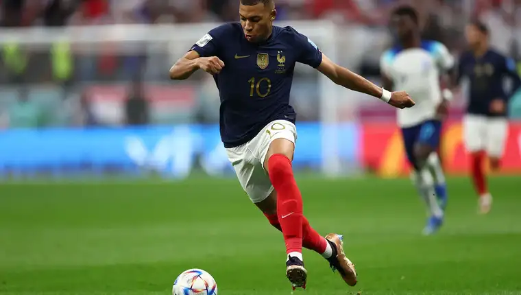 French-soccer-player-Kylian-Mbappe-FIFA-World-Cup-December-10-2022