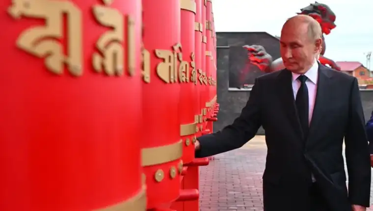 putin, mongolija