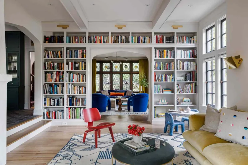 bookshelf wealth