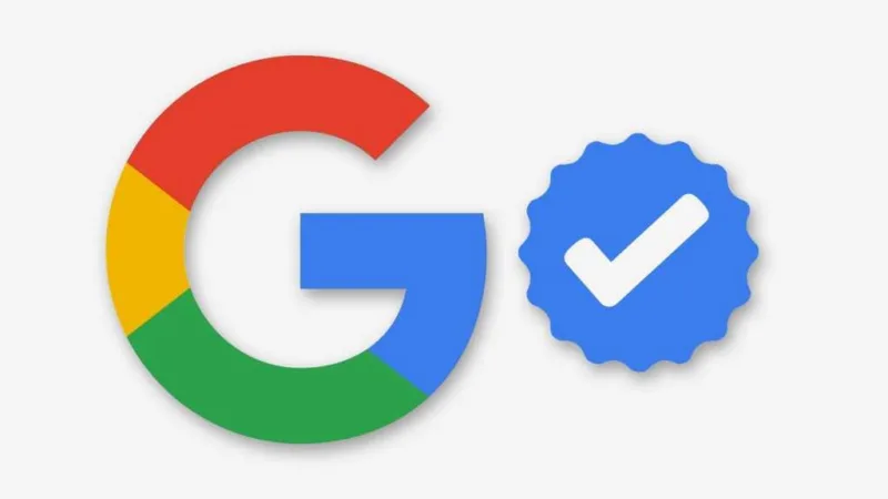 google plava kvačica
