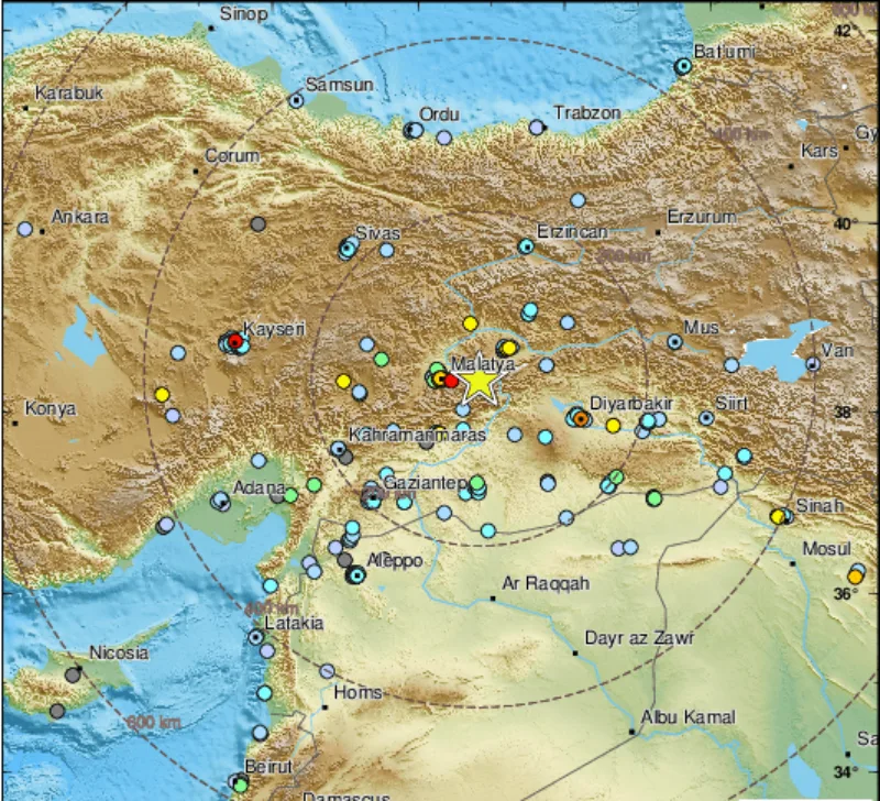 malatya zemljotres