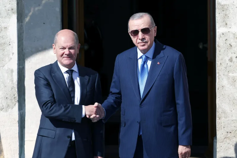 scholz erdogan