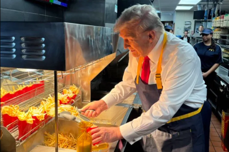 trump mcdonalds