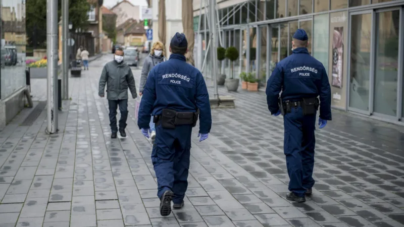 mađarska policija
