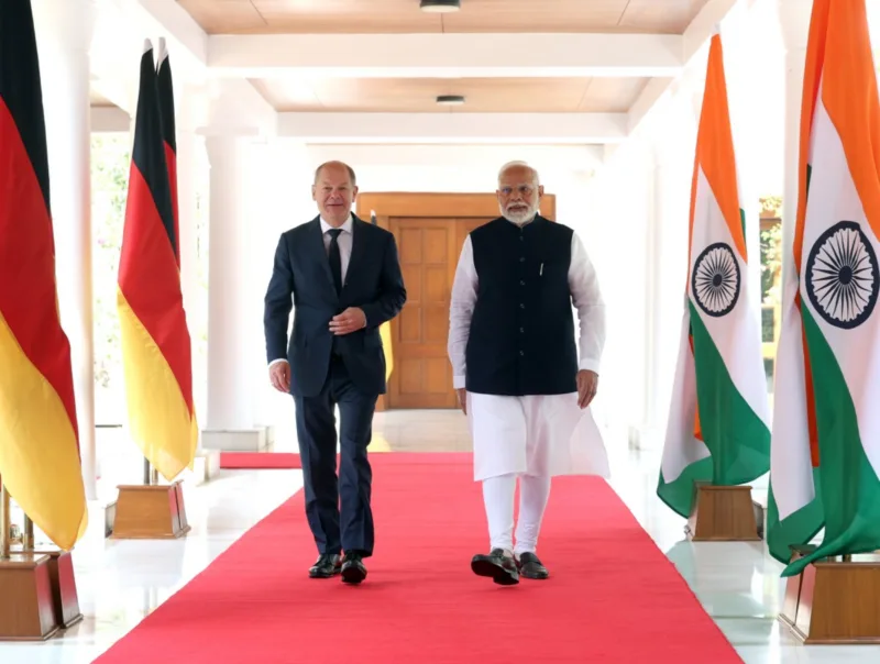 Olaf Scholz u indiji