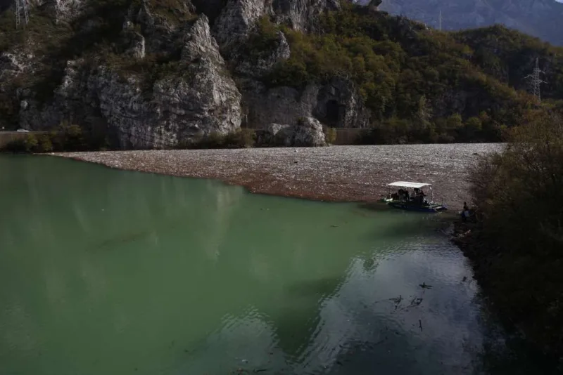smeće u jezeru, jablanica