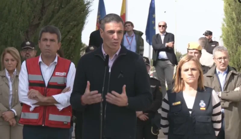 pedro sanchez poplave