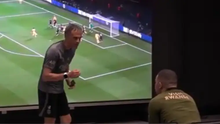 enrique i mbappe