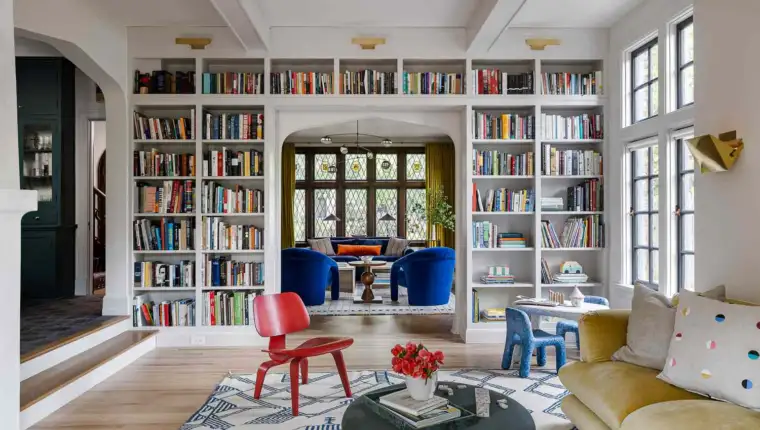 bookshelf wealth