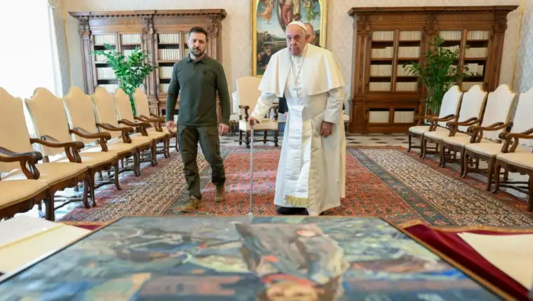 zelenskij papa franjo