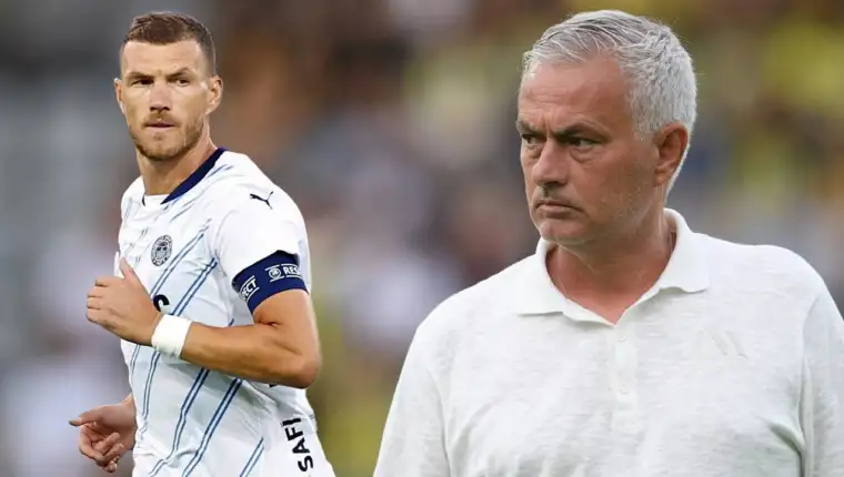 dzeko mourinho