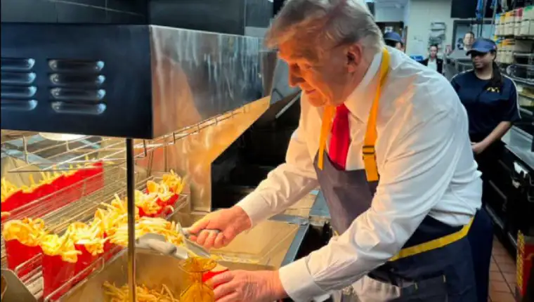 trump mcdonalds