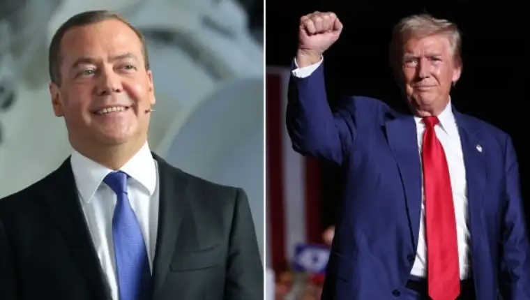 MEDVEDEV I TRUMP
