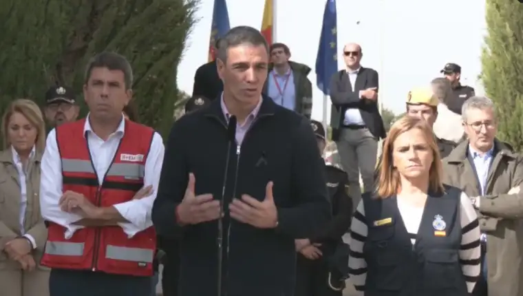 pedro sanchez poplave