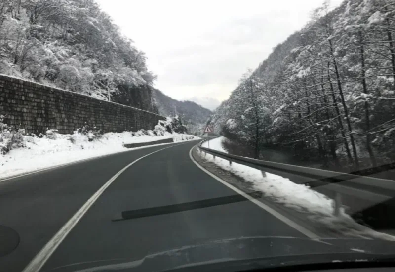 poledica na cesti