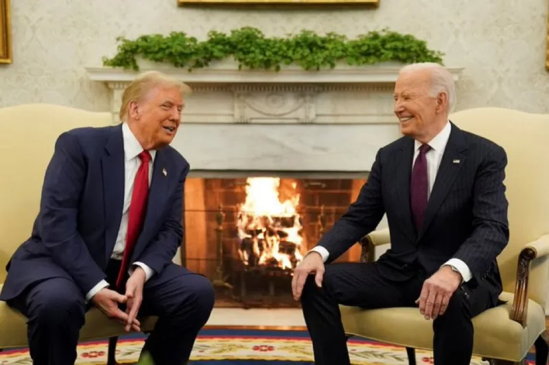 biden i trump bijrla kuća