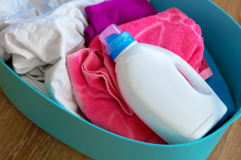 basket of clothes