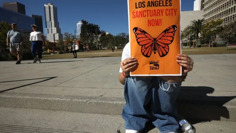 los angeles migranti