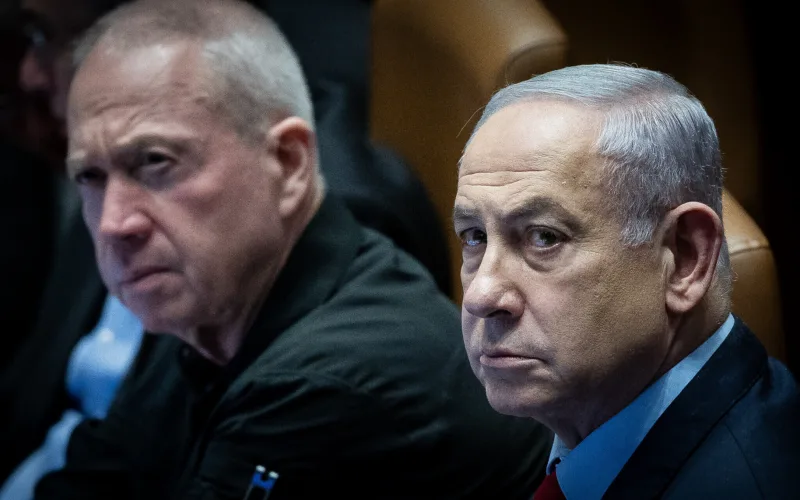 netanyahu gallant
