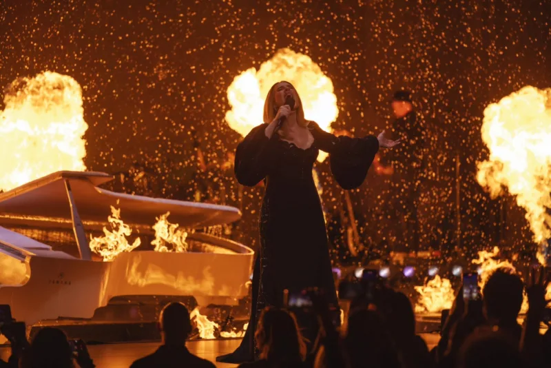 adele zadnji nastup u las vegasu