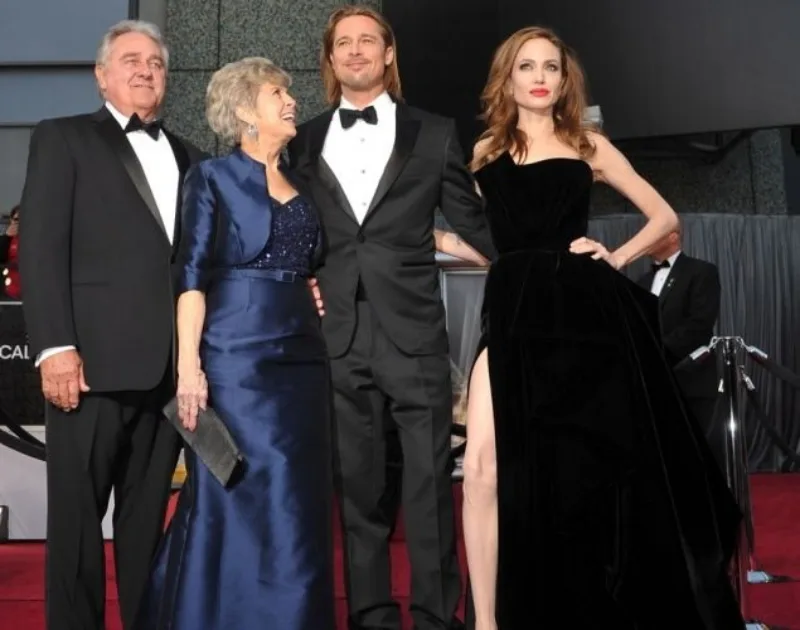 Angelina Jolie Jane i William Pitt 2