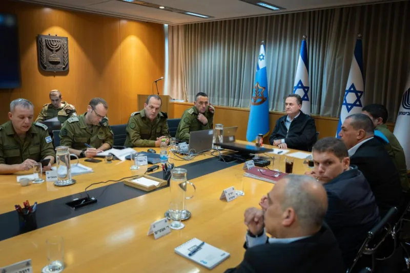 izrael, Katz, sastanak