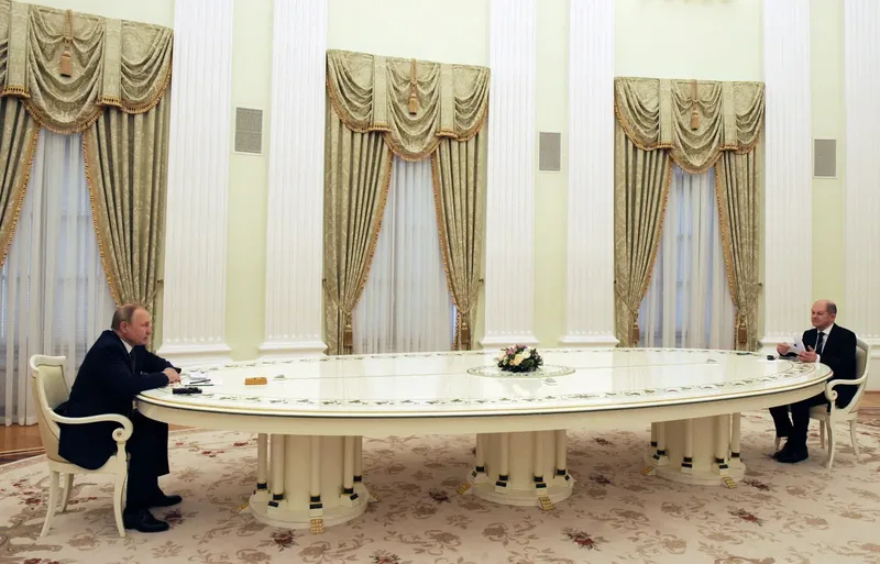 scholz i putin