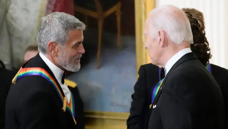 george clooney i joe biden