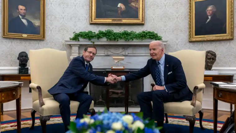 biden i herzog
