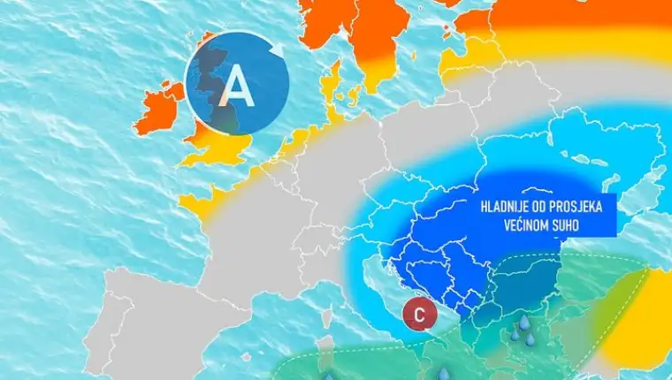 vrijeme mapa