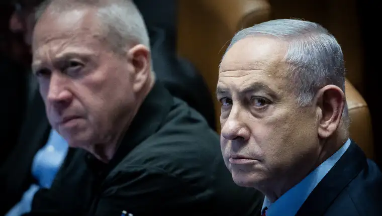 netanyahu gallant