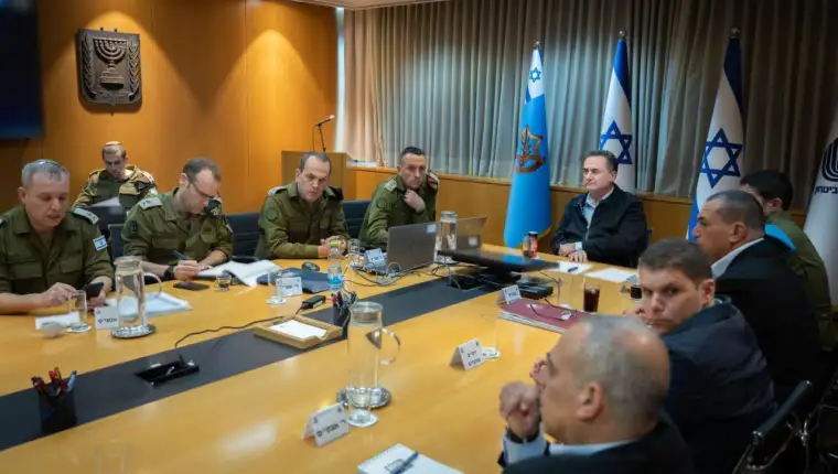 izrael, Katz, sastanak
