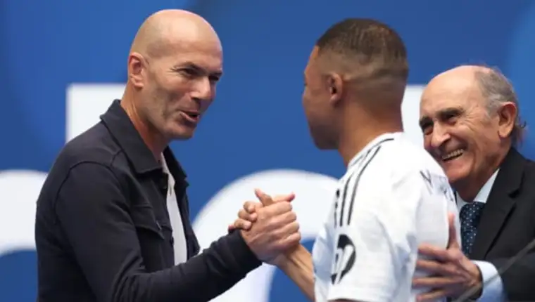 zidane mbappe