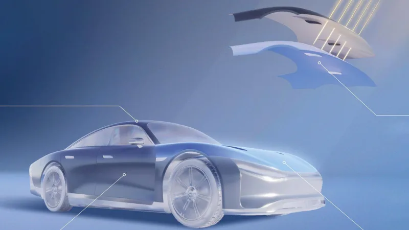 mercedes solarni panel