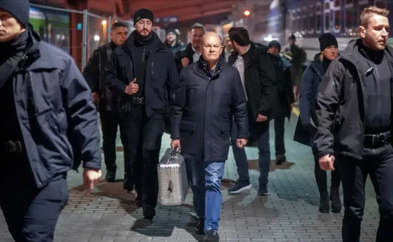 scholz u ukrajini
