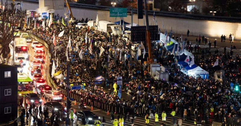 juzna Koreja protesti