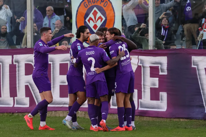 FIORENTINA - VERONA 10-11-2024  ESULTANZA DI KEAN  GALASSI SILVANO/SILPRESS