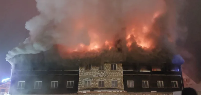 hotel babanovac u plamenu vlašić