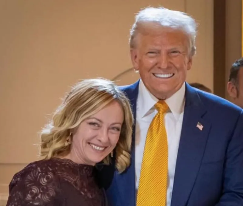 trump i meloni