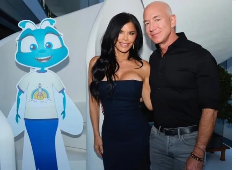Lauren Sanchez i Jeff Bezos