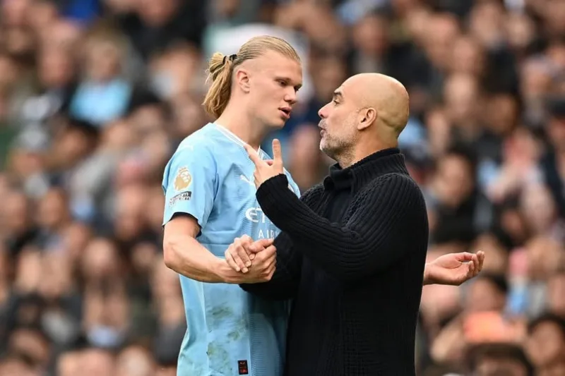 halaand i guardiola