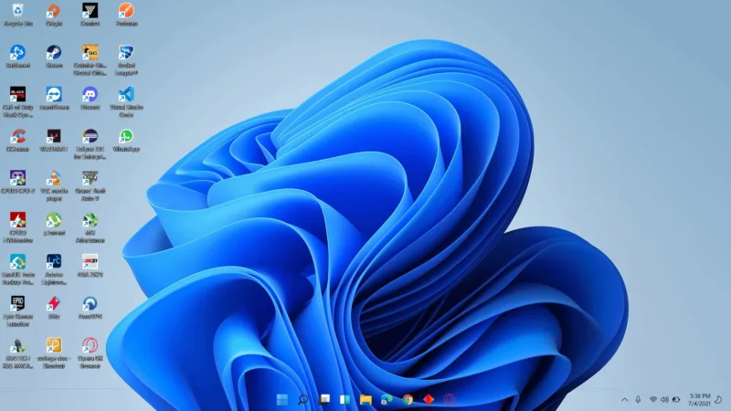 windows 11 taskbar